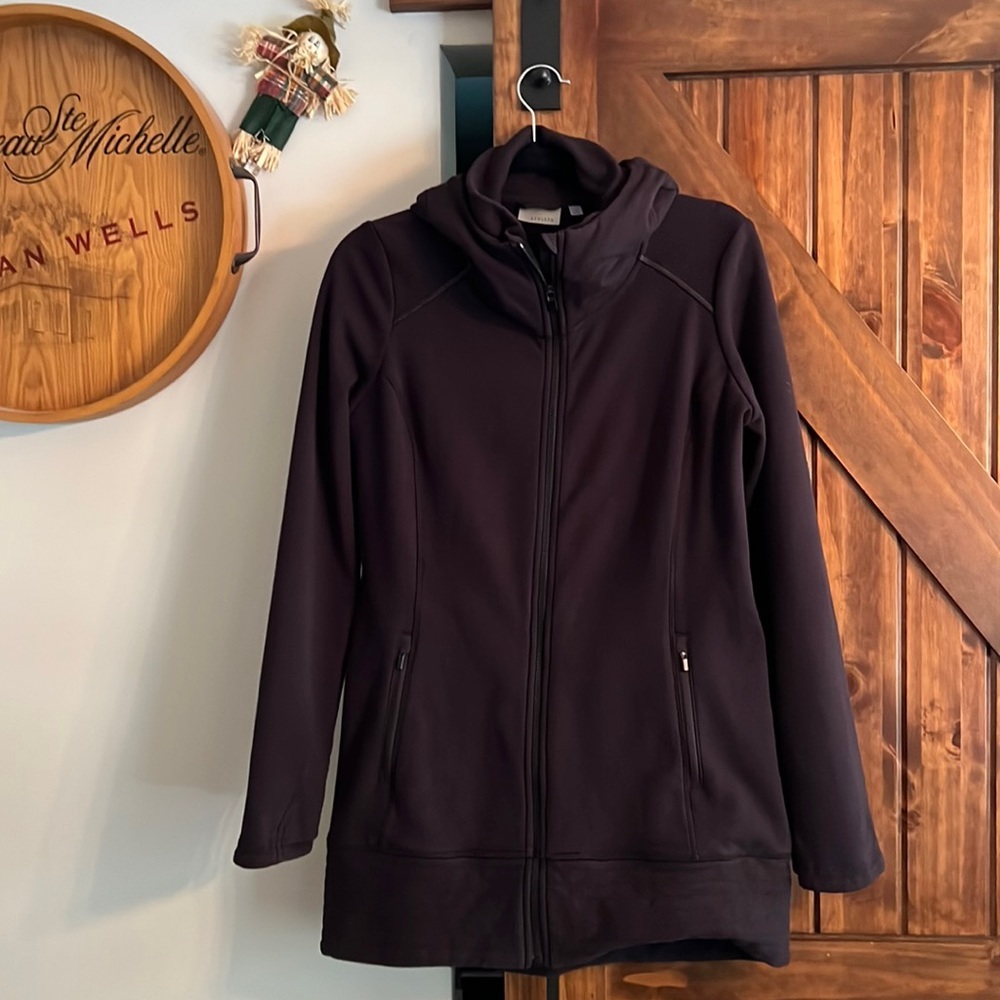 Athleta size small hooded zip up